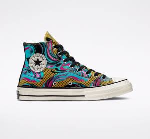 Zapatillas Altas Converse Chuck 70 '90s Marbled Turquesa | CV-238GTB