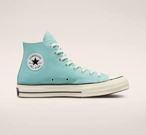 Zapatillas Altas Converse Chuck 70 Pastel Polyester Negras | CV-215YDZ