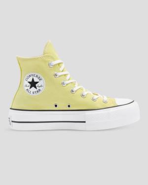 Zapatillas Altas Converse Chuck Taylor All Star Lift Seasonal Colour Amarillo | CV-179AYO