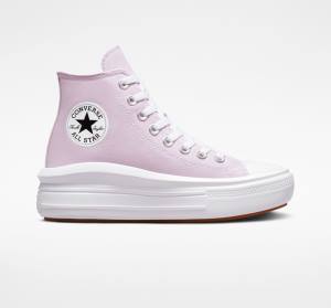 Zapatillas Altas Converse Chuck Taylor All Star Move Platform Seasonal Color Blancas Blancas | CV-192GMA