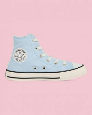 Zapatillas Altas Converse Chuck Taylor All Star UV Glitter Azules | CV-321QSV