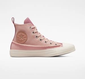 Zapatillas Altas Converse Chuck Taylor All Star Crafted Canvas Rosas Rosas Rosas | CV-326GHK