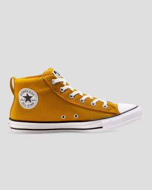 Zapatillas Altas Converse Chuck Taylor All Star Street Mix And Match Amarillo | CV-452QXT