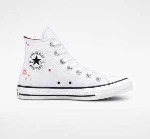 Zapatillas Altas Converse Chuck Taylor All Star You Are On The Right Path Blancas | CV-591TOA