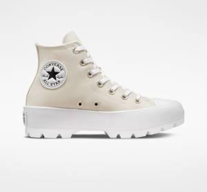 Zapatillas Altas Converse Chuck Taylor All Star Lugged Seasonal Color Marrones Blancas Negras | CV-598BRX