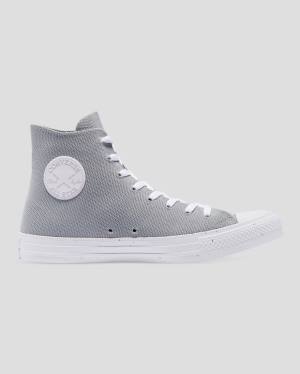 Zapatillas Altas Converse Chuck Taylor All Star Renew Knit Gris | CV-924SAN