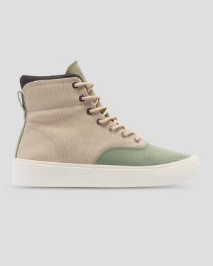 Zapatillas Altas Converse Jungle Cloth Skidgrip Marrones Verde | CV-958QAT