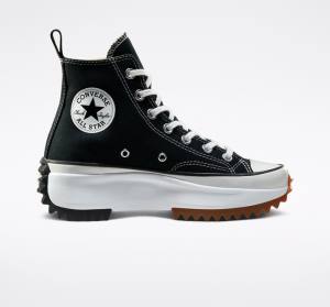 Zapatillas Altas Converse Run Star Hike Platform Negras Blancas | CV-214CBV