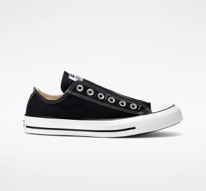 Zapatillas Bajas Converse Chuck Taylor All Star Slip Negras Blancas | CV-317WCP