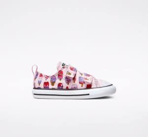 Zapatillas Bajas Converse Chuck Taylor All Star Easy-On Frozen Treats Rosas Rosas | CV-347NRE