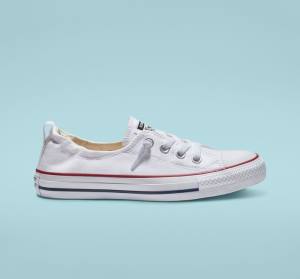 Zapatillas Bajas Converse Chuck Taylor All Star Shoreline White Slip On Blancas | CV-483QBU