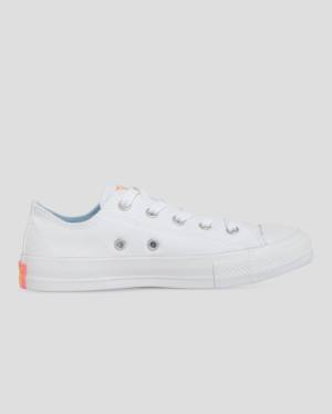 Zapatillas Bajas Converse Chuck Taylor All Star Sunny Side Print Blancas | CV-619SZK