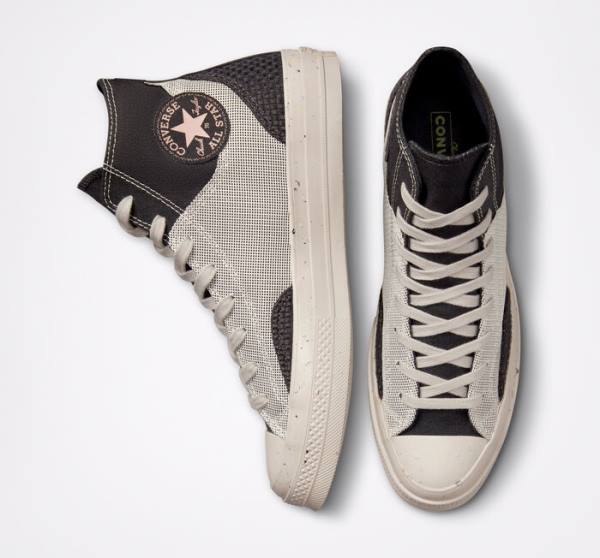 Zapatillas Altas Converse Chuck 70 Crafted Canvas Marrones | CV-019ITG