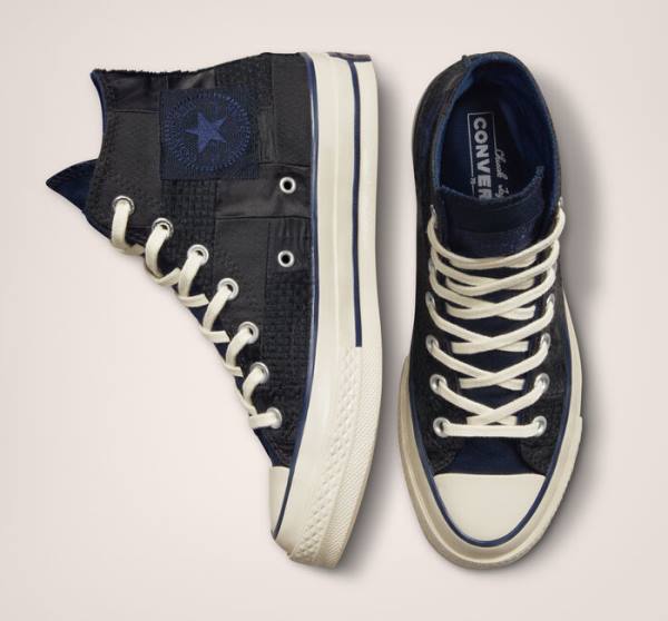 Zapatillas Altas Converse Chuck 70 It's Possible Negras Azul Marino | CV-074BXG