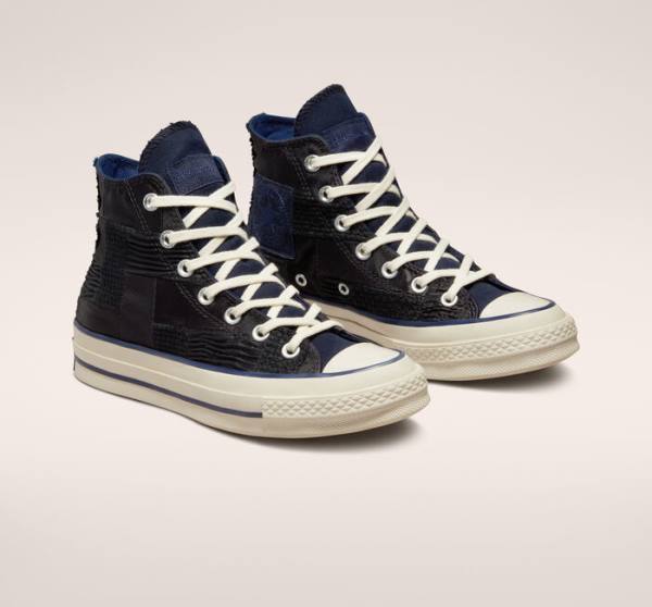 Converse altas hotsell azul marino