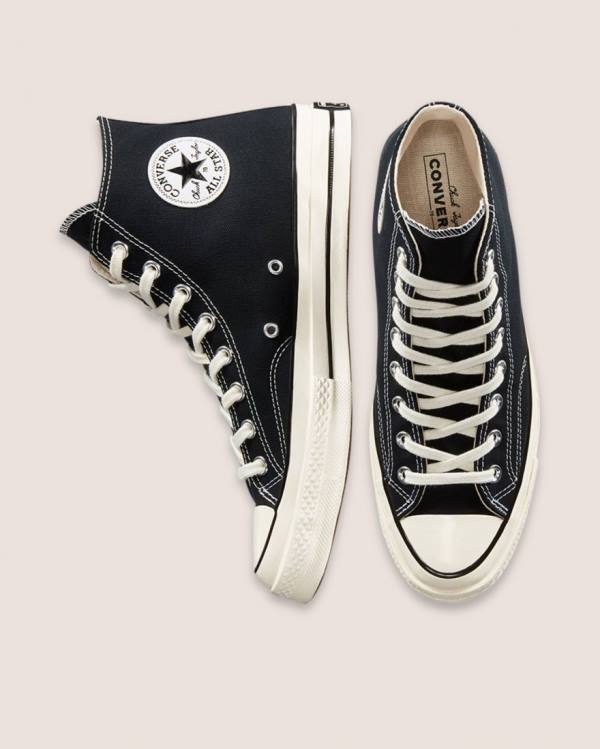 Zapatillas Altas Converse Chuck 70 Negras | CV-317FDM