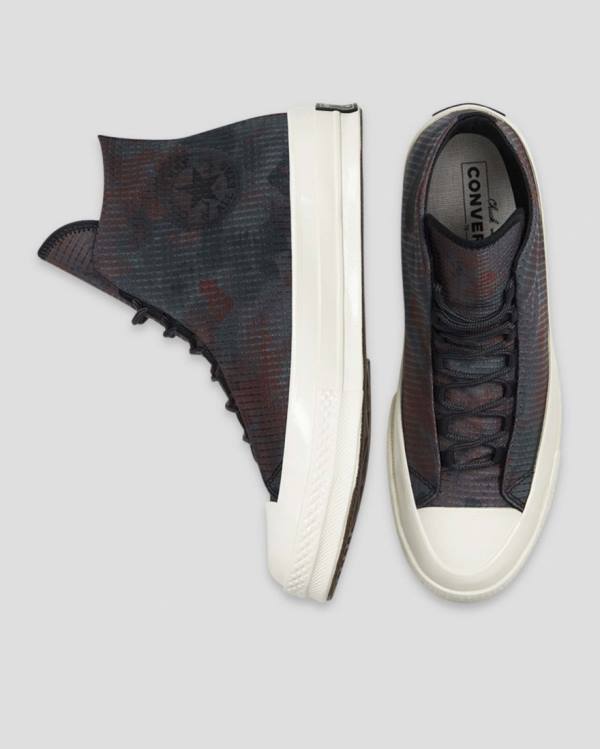 Zapatillas Altas Converse Chuck 70 Summer Fest Ripstop Negras | CV-793IFE