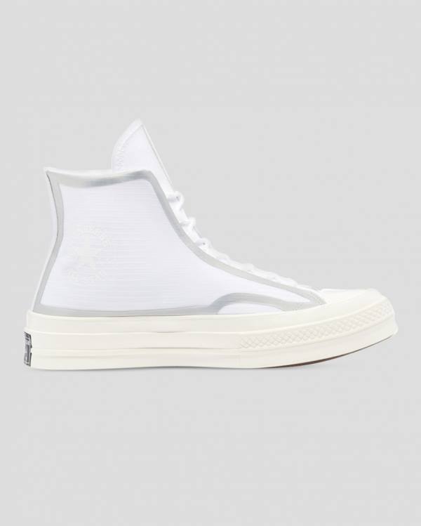 Zapatillas Altas Converse Chuck 70 Tape Seam Blancas | CV-367BKN