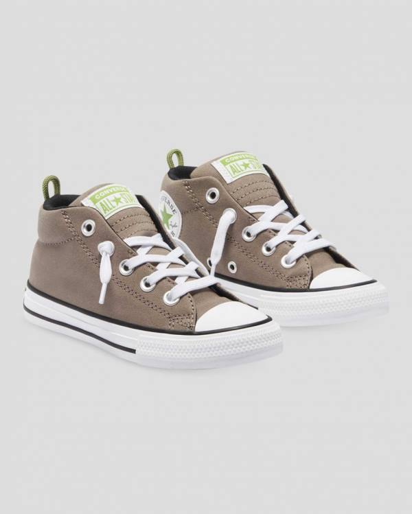 Zapatillas Altas Converse Chuck Taylor All Star Street Marrones | CV-057ZGJ