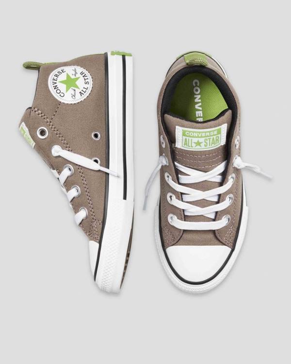 Zapatillas Altas Converse Chuck Taylor All Star Street Marrones | CV-057ZGJ