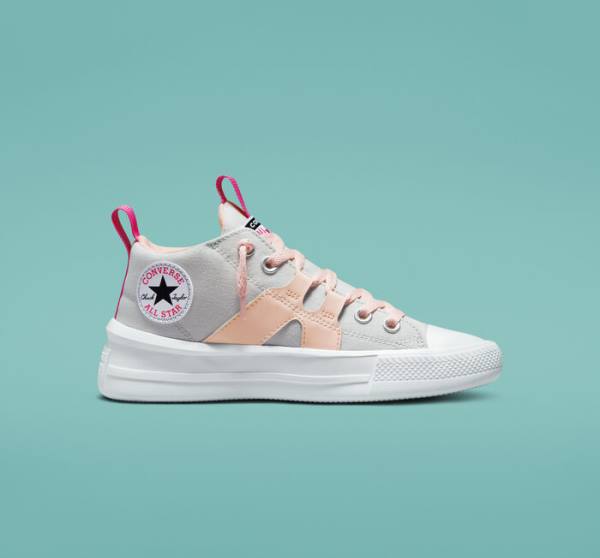 Zapatillas Altas Converse Chuck Taylor All Star Ultra Easy-On Mid Rosas Rosas | CV-150SZA