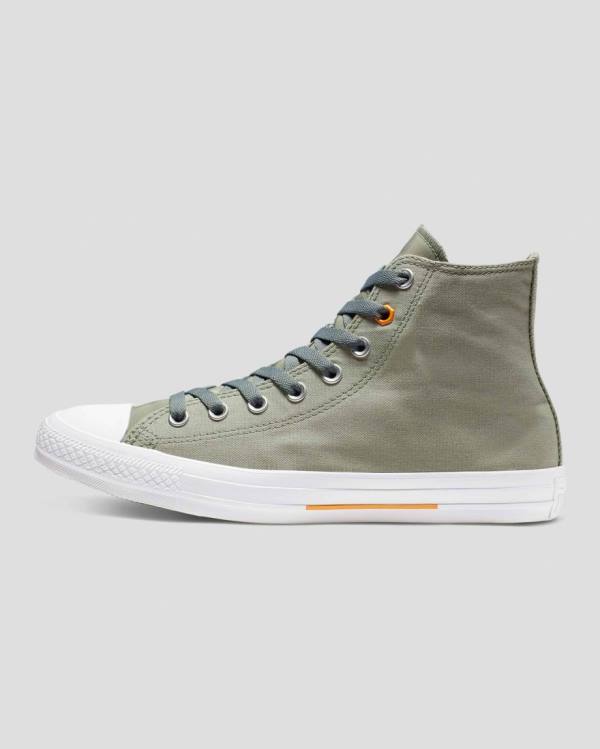 Zapatillas Altas Converse Chuck Taylor All Star Flight School Verde | CV-160BCX