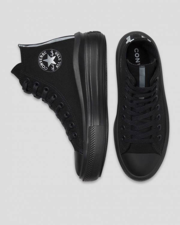 Zapatillas Altas Converse Chuck Taylor All Star Move Festival Platform Negras | CV-176WXB