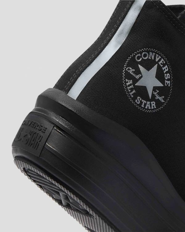 Zapatillas Altas Converse Chuck Taylor All Star Move Festival Platform Negras | CV-176WXB