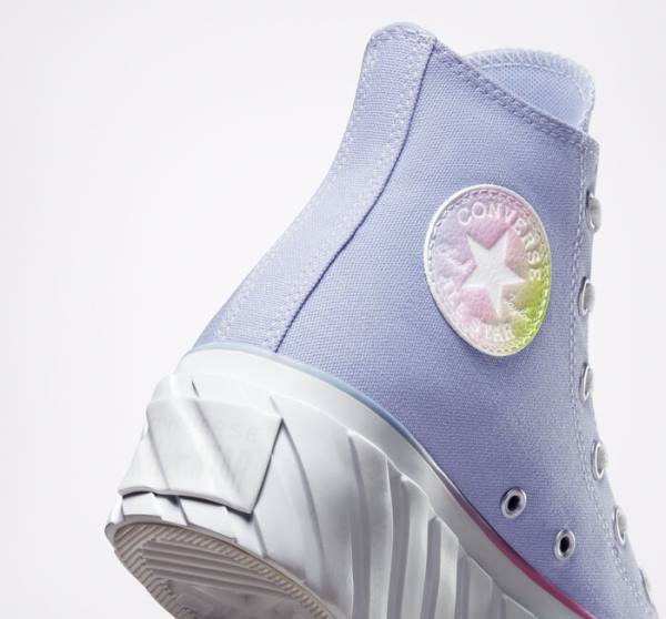 Zapatillas Altas Converse Chuck Taylor All Star 2X Lift Platform Pastel Gradient Azules Blancas | CV-216BPU