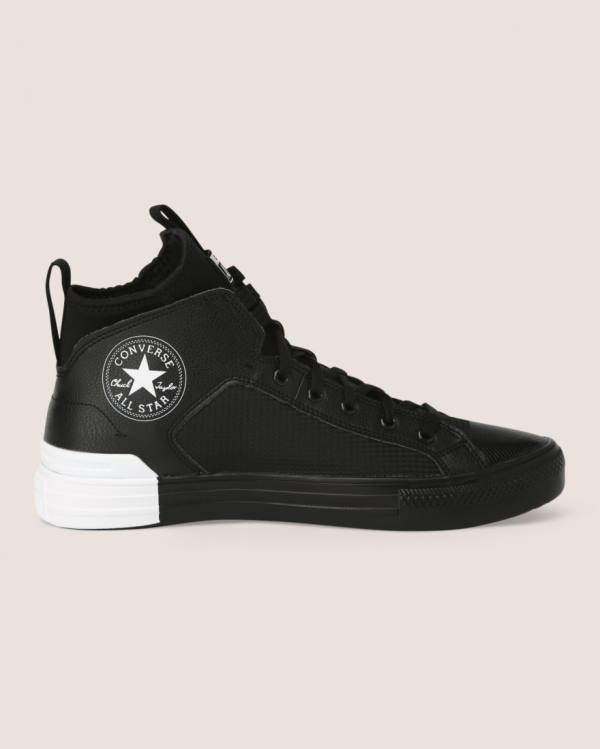 Zapatillas Altas Converse Chuck Taylor All Star Ultra Negras | CV-268MUA