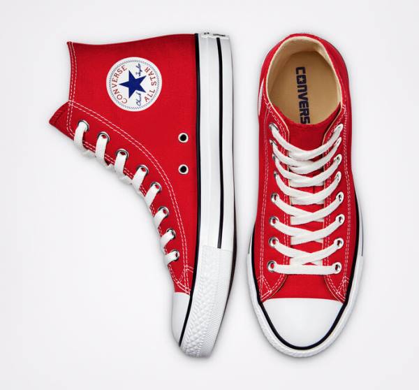 Zapatillas Altas Converse Chuck Taylor All Star Classic Rojas | CV-271DLY