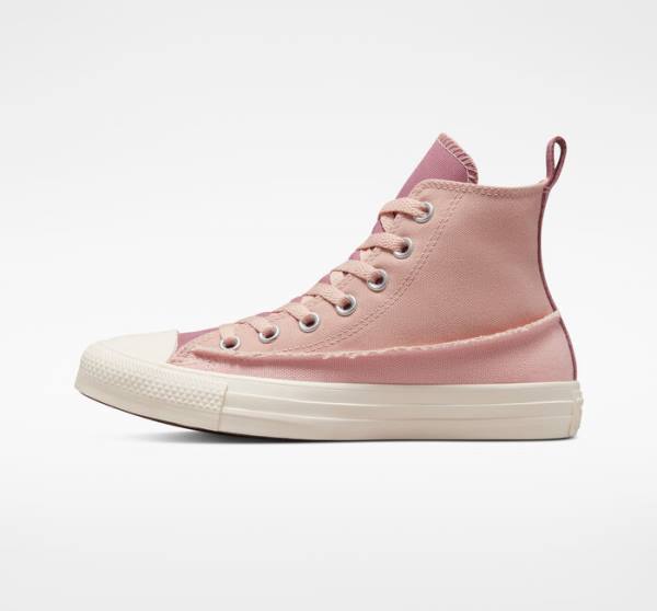 Zapatillas Altas Converse Chuck Taylor All Star Crafted Canvas Rosas Rosas Rosas | CV-326GHK