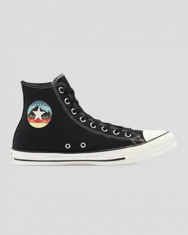 Zapatillas Altas Converse Chuck Taylor All Star National Parks Patch Negras | CV-345VAS