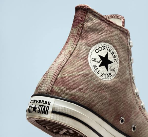 Zapatillas Altas Converse Chuck Taylor All Star Washed Canvas Negras | CV-382MDT