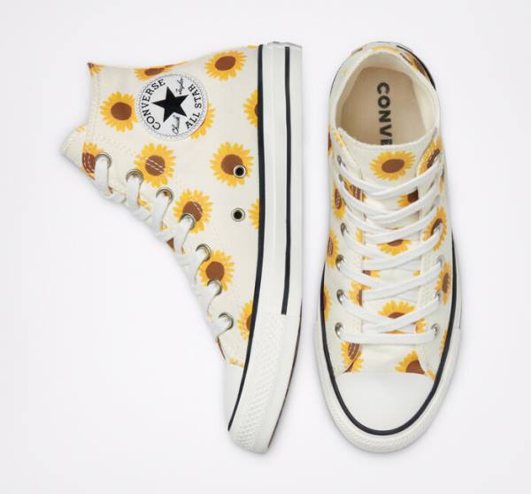 Zapatillas Altas Converse Chuck Taylor All Star Summer Spirit Marrones | CV-389UXG