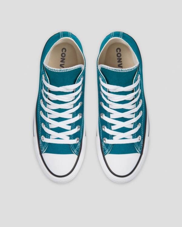 Zapatillas Altas Converse Chuck Taylor All Star Seasonal Azules | CV-401DHW