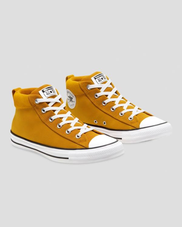 Zapatillas Altas Converse Chuck Taylor All Star Street Mix And Match Amarillo | CV-452QXT