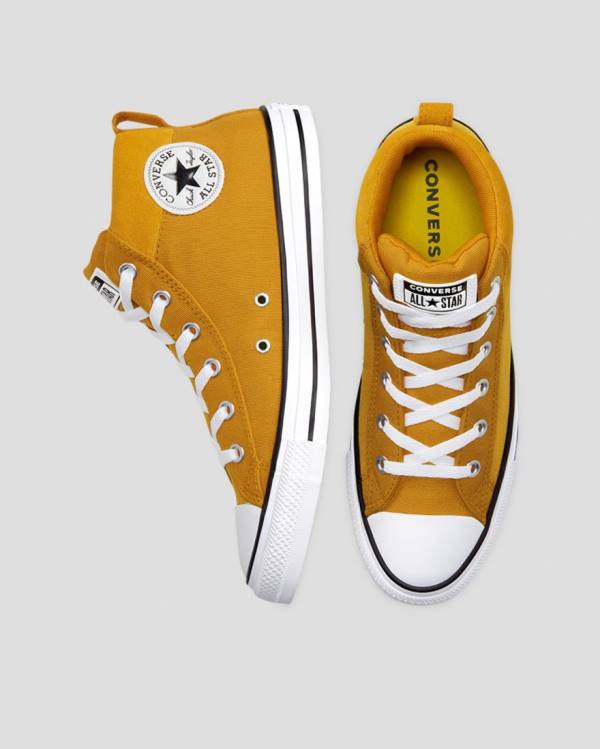 Zapatillas Altas Converse Chuck Taylor All Star Street Mix And Match Amarillo | CV-452QXT