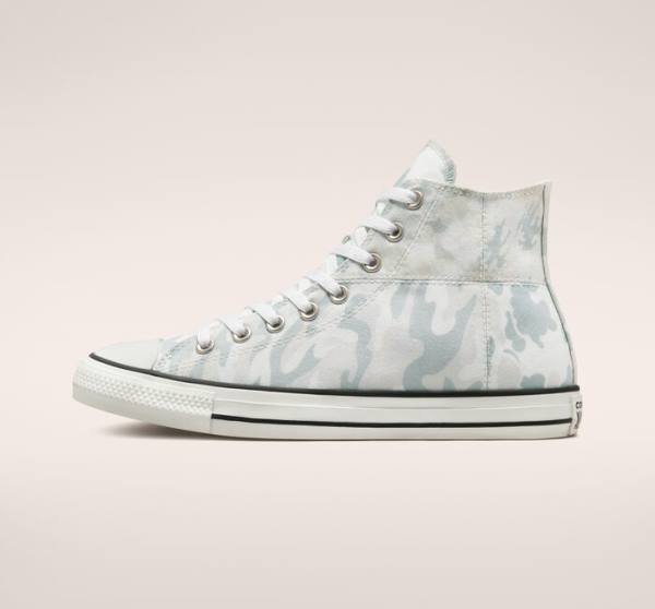 Zapatillas Altas Converse Chuck Taylor All Star Split Panel Camo Blancas Gris | CV-471EMC