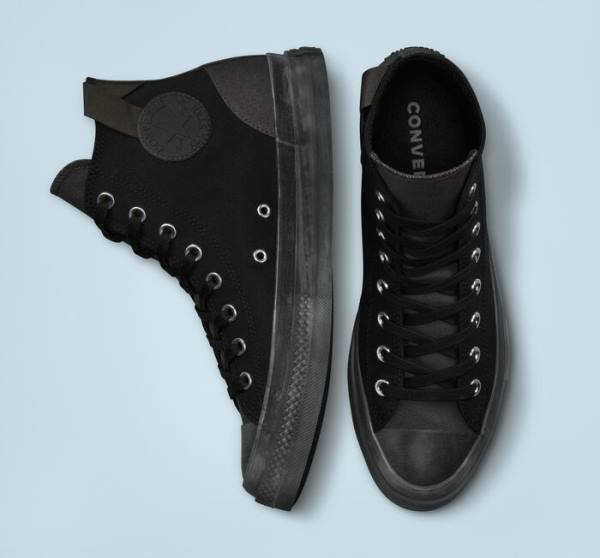 Zapatillas Altas Converse Chuck Taylor All Star CX Stretch Canvas Negras | CV-507ZVK