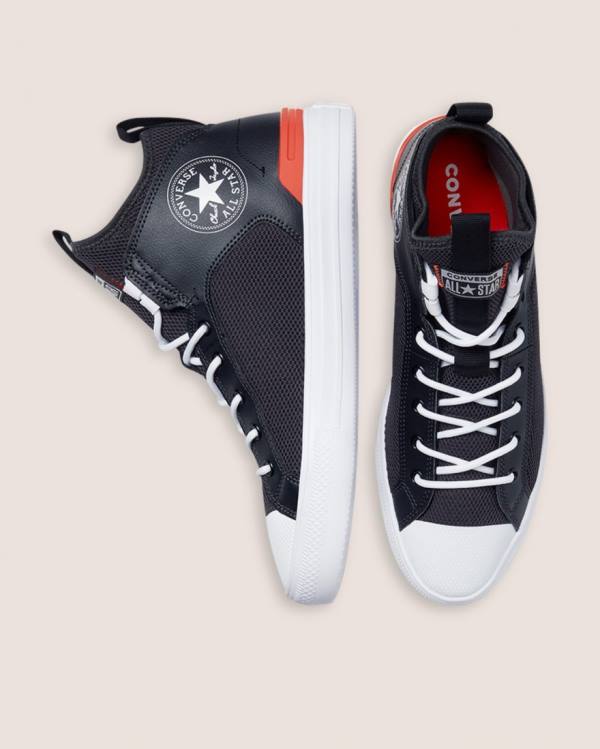 Zapatillas Altas Converse Chuck Taylor All Star Summer Daze Ultra Negras | CV-516LOM