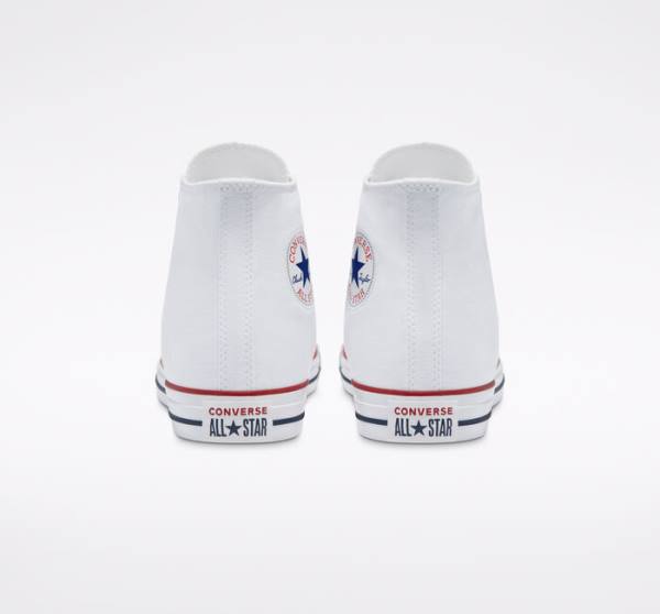 Zapatillas Altas Converse Chuck Taylor All Star White Blancas | CV-763UEL