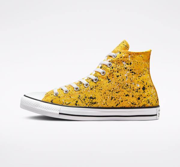 Zapatillas Altas Converse Chuck Taylor All Star Archive Paint Splatter Blancas | CV-846BJX