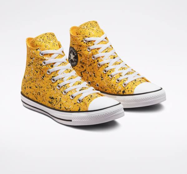 Zapatillas Altas Converse Chuck Taylor All Star Archive Paint Splatter Blancas | CV-846BJX