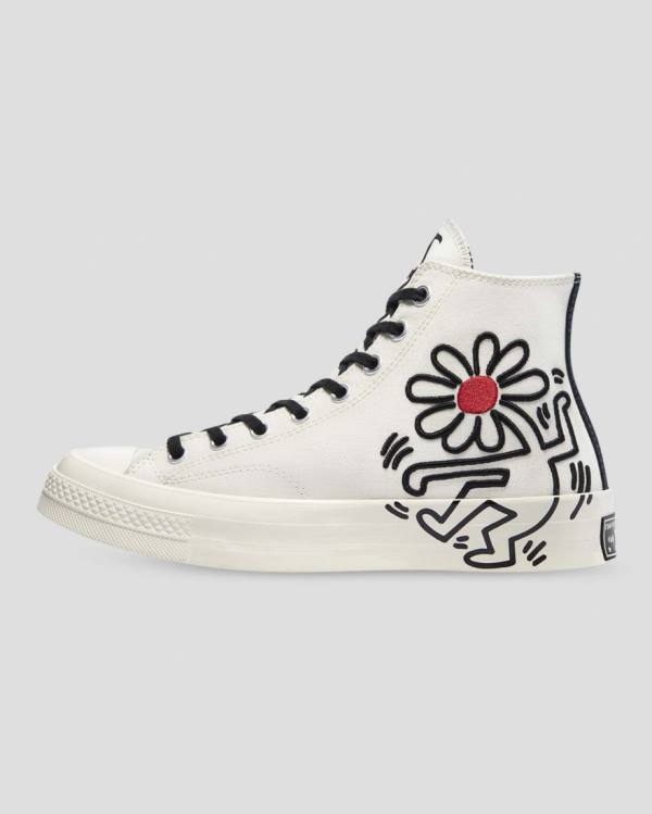 Zapatillas Altas Converse Keith Haring Chuck 70 Beige | CV-065NQI