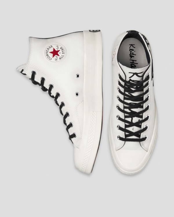 Zapatillas Altas Converse Keith Haring Chuck 70 Beige | CV-065NQI