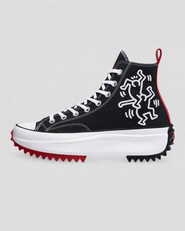 Zapatillas Altas Converse Keith Haring Run Star Hike Negras | CV-984TLU