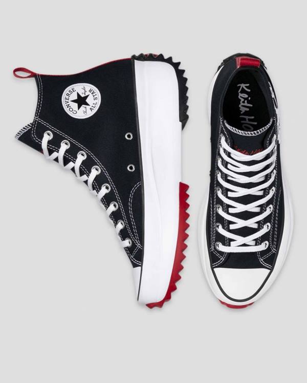 Zapatillas Altas Converse Keith Haring Run Star Hike Negras | CV-984TLU