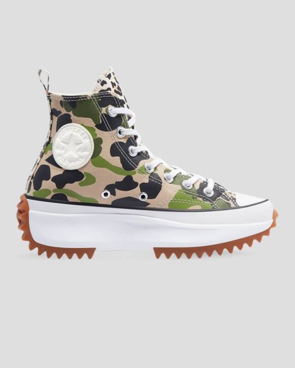 Zapatillas Altas Converse Run Star Hike Wild Archive Camuflaje | CV-167UTG