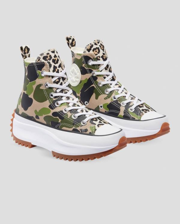 Zapatillas Altas Converse Run Star Hike Wild Archive Camuflaje | CV-748YNX